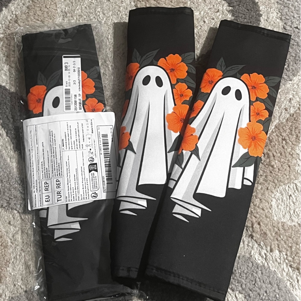 Ghost Print seatbelt covers (3)